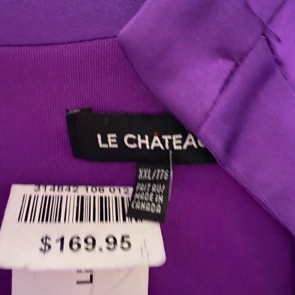 Le Chateau purple dress - Picture 3 of 3